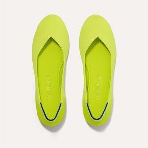 Rothy’s “The Flat” Lemon Lime Sz 12